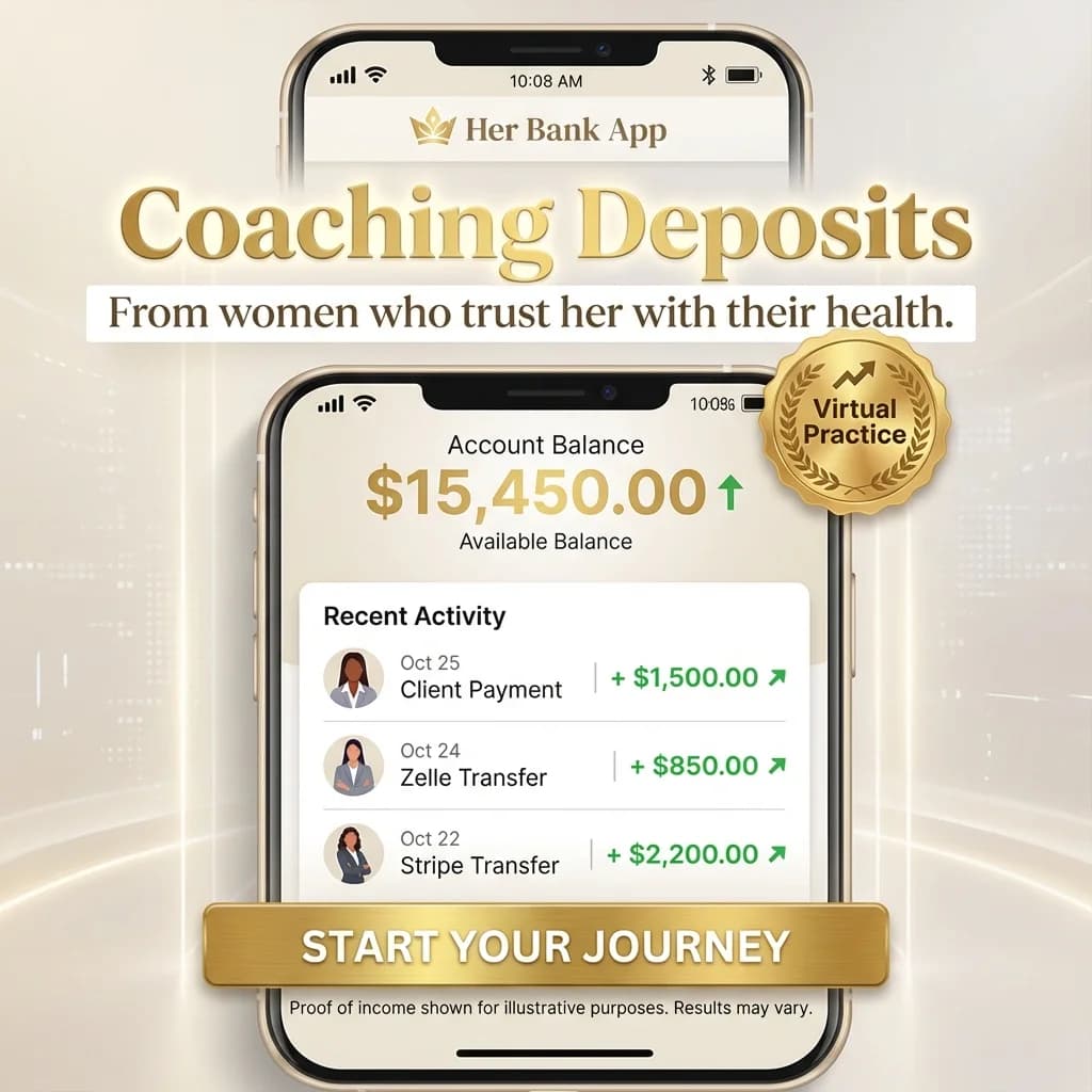 Bank statement showing income