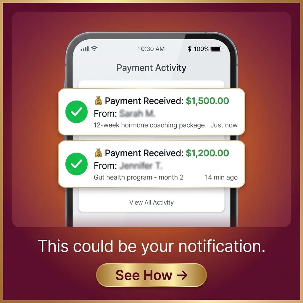 Client payment received