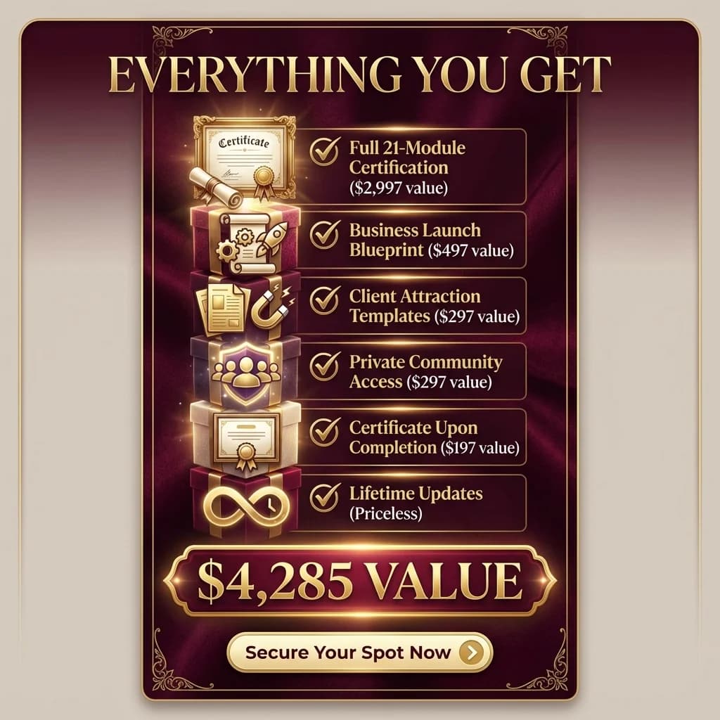 Everything you get - $4285 value