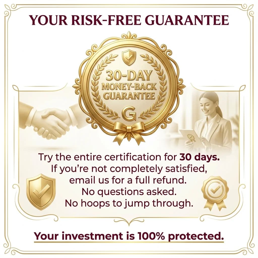 30-day money-back guarantee - risk free