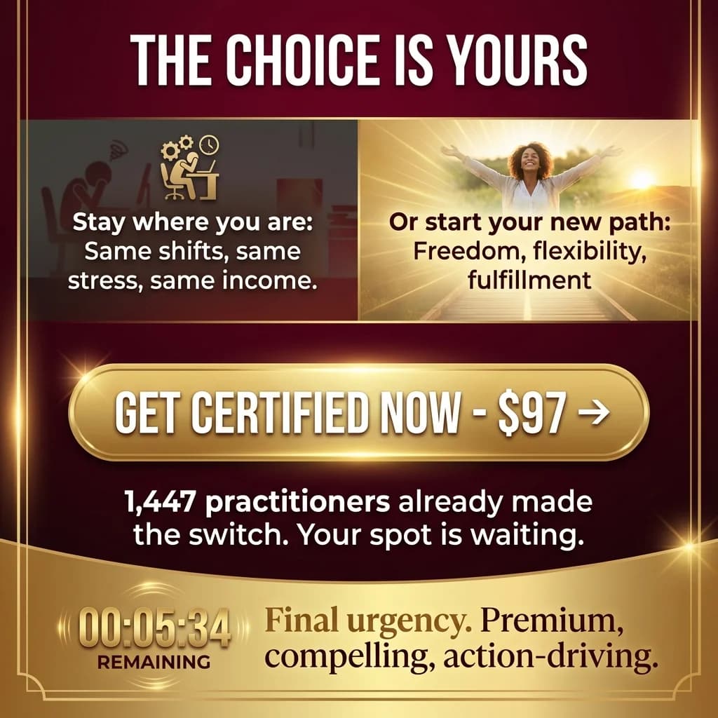 The choice is yours - Get certified now